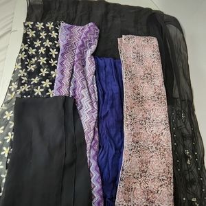 Scarves Bundle of 7 various colors